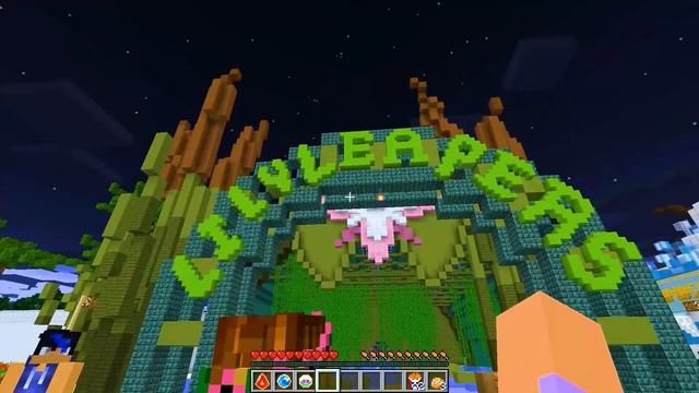 24 HOUR OVERNIGHT at a WATER PARK In Minecraft! смотреть онлайн
