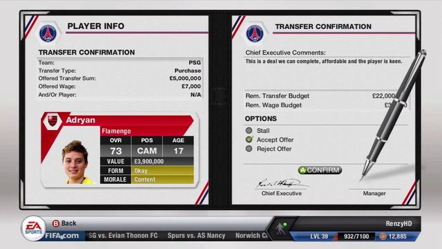 FIFA 13 Career Mode - PSG - #1 - In The BPL смотреть онлайн