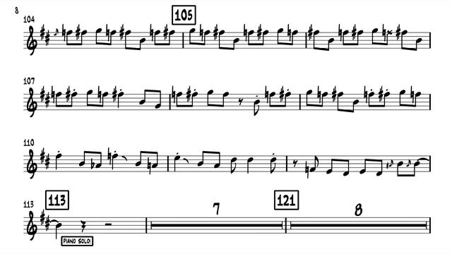 "Brother Hubbard" - Kenny Garrett - 🎷Alto Sax Transcription 🎷 смотреть онлайн