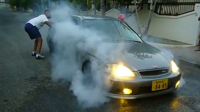 civic rs 2000 standar in bornout смотреть онлайн