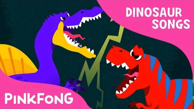 Spinosaurus VS Tyrannosaurus | Dinosaur Songs | Pinkfong Songs For Children