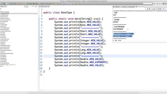 Data Type In Java Video-18 смотреть онлайн