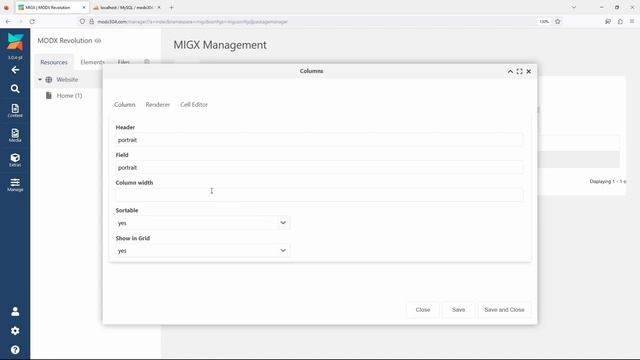 MODX 3 - CMP with MIGXdb смотреть онлайн