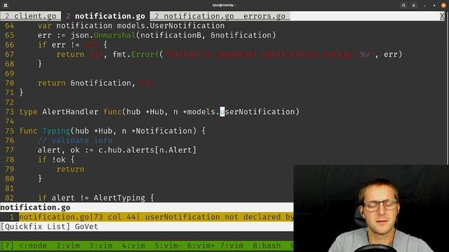 Building the backend server for a messaging app using Golang - Part 17 | Twitch stream смотреть онлайн