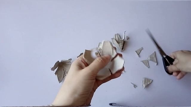 Зачем я собираю лотки из-под яиц. Покажу, какая красота у меня из них получается смотреть онлайн