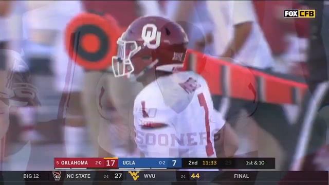 Jalen Hurts Oklahoma Highlights 2019.09.14 vs UCLA- 430 Total Yards, 4 TDs, UNSTOPPABLE!! смотреть онлайн