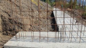 Строительство дома в Крыму на склоне горы, Южный Берег Крыма - часть 1