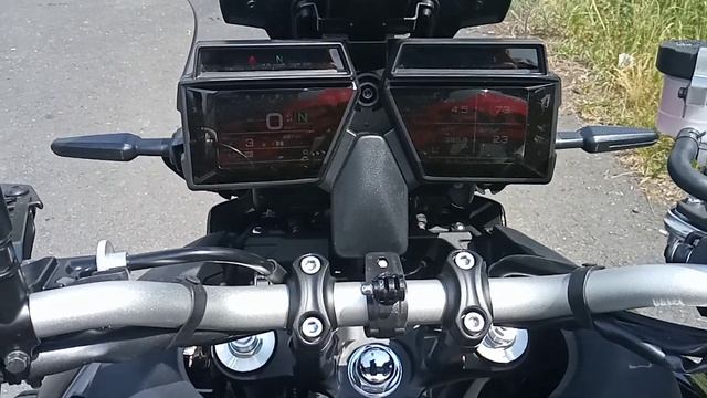 Как звучит Yamaha Tracer 9 в движении. Дизлайк! смотреть онлайн