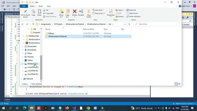 How to Create a Windows Service in C# смотреть онлайн