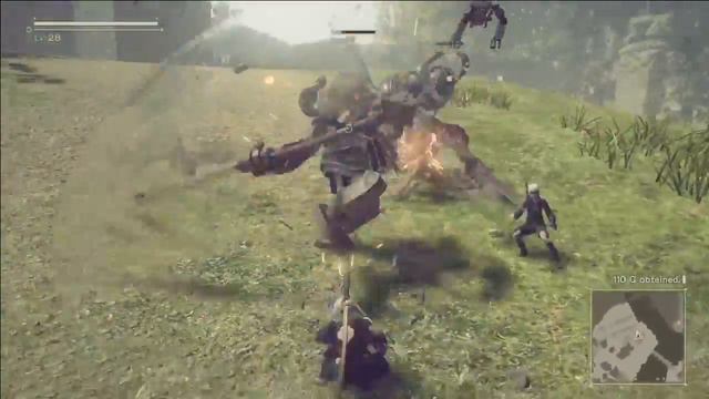 NieR: Automata - combat montage смотреть онлайн