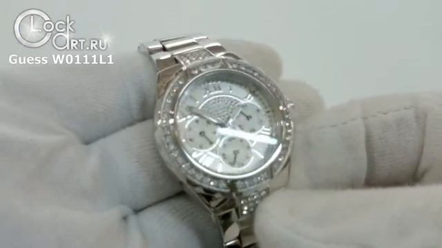 Наручные часы Guess W0111L1 смотреть онлайн
