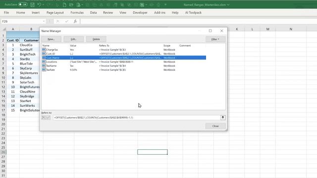 Excel Named Ranges: Everything You Need To Know In Less Than 30 Minutes смотреть онлайн