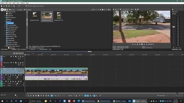 Vegas Movie Studio Platinum 17 Beginners Guide 2/6 (New Project)