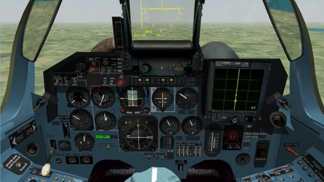 Flanker 2.5 training 03 - Instrument panel смотреть онлайн