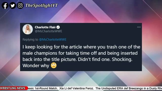 Charlotte Flair Explained Why She's Getting More Title Shots! смотреть онлайн