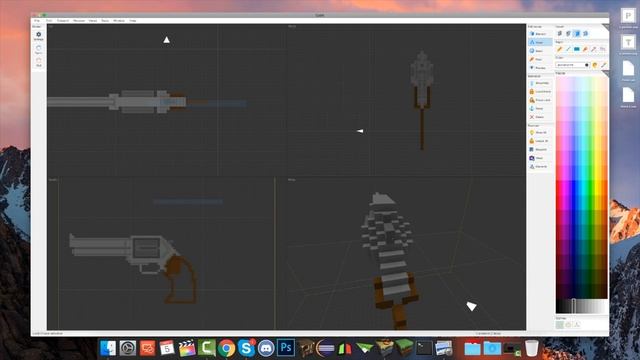 3D Modeling Minecraft | "Python" | Cubik Studio (time-lapse) смотреть онлайн