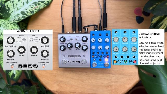 Strymon Deco V2 + Empress Para Eq Deluxe. Ultimate Lofi Sound Creation. смотреть онлайн