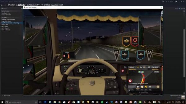 Euro Truck Simulator 2 Going East! DLC Gameplay