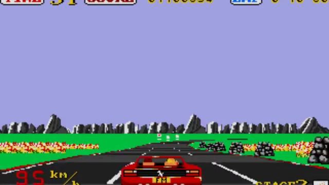 Out Run - Atari ST (1987) смотреть онлайн
