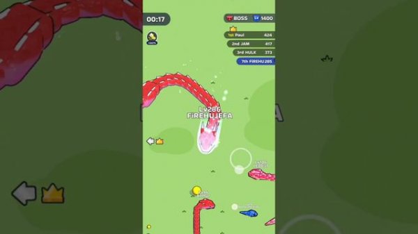 Snake Clash 🐍 Biggest Snake Boss Girl 🤯 Fight Snake Game Play Snake Clash io