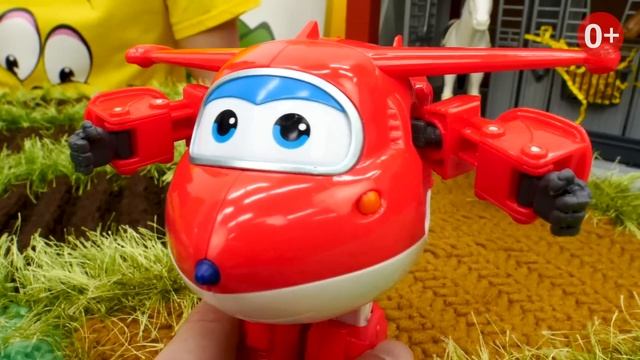 Bruder машины помощники на ферме! Видео про машинки игрушки мальчикам. Супер крылья Джетт и друзья. смотреть онлайн