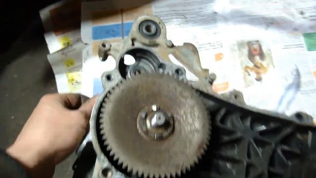 Ремонт Honda Dio AF-34 Black Часть 11 Результат правки Коленвала смотреть онлайн