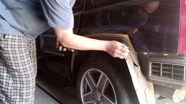 Jeep Limited Окрас переходом