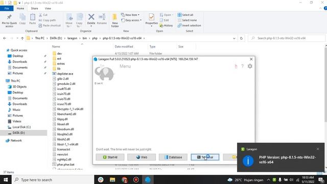Cara Upgrade Versi PHP Terbaru Pada Laragon dan Windows 10 смотреть онлайн