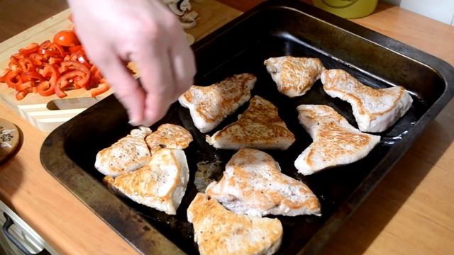 Филе индейки с овощами под сыром. МЯСОЖОР 136