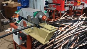 Переработка фидерного кабеля - станок для разделки кабеля Герман