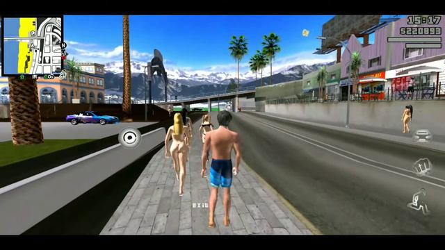 Grand Theft Auto: San Andreas "Live on the beach" смотреть онлайн