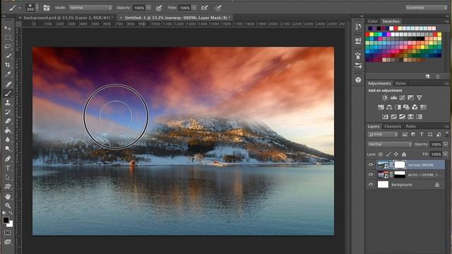 Photoshop Tutorial | Beautiful Landscape| Photo Manipulation смотреть онлайн