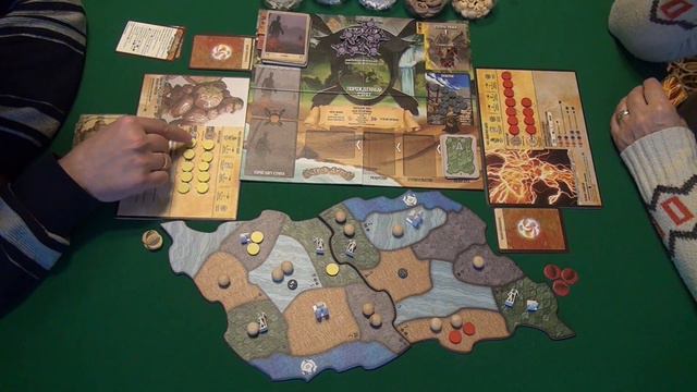 289 Остров духов 1/2 часть - играем в настольную игру. Spirit Island board game. смотреть онлайн