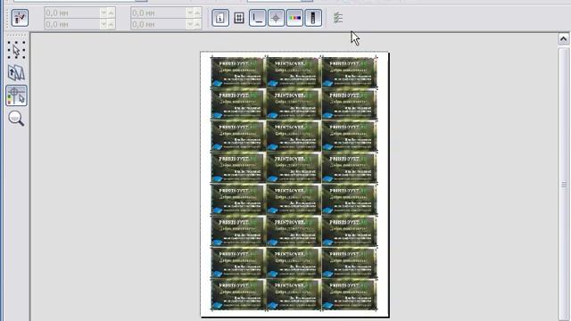 Верстка визиток в Corel Draw. смотреть онлайн