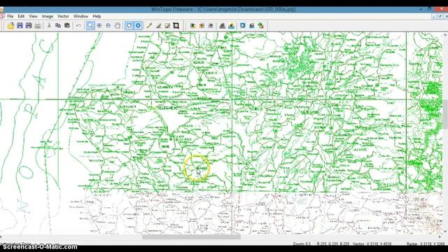 CONVERTIR RASTER A VECTOR USANDO WINTOPO смотреть онлайн