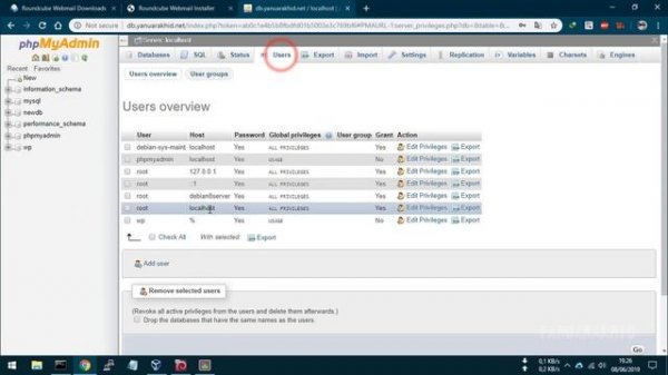 How To Install & Configure Web Mail Client with Roundcube in Debian 8 Jessie