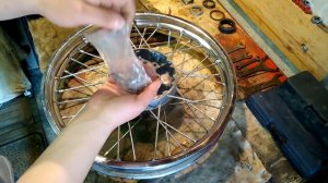 Сборка колеса ИЖ