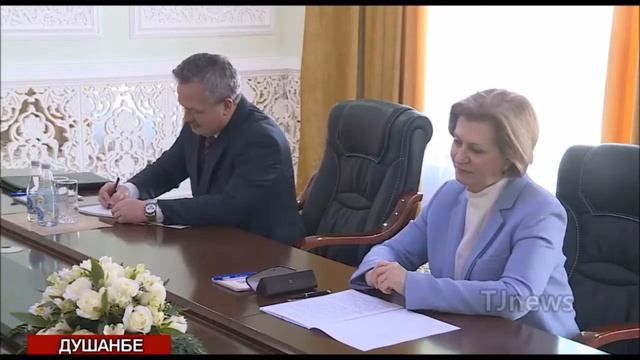 Глава Роспотребнадзора Анна Попова встретилось с Кохир Расулзода смотреть онлайн