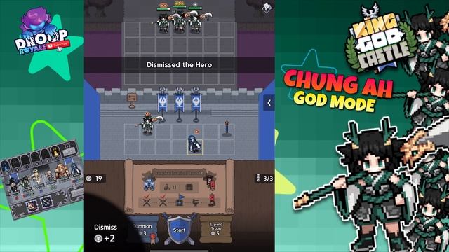 King God Castle - Chung Ah - GOD MODE BUILD смотреть онлайн