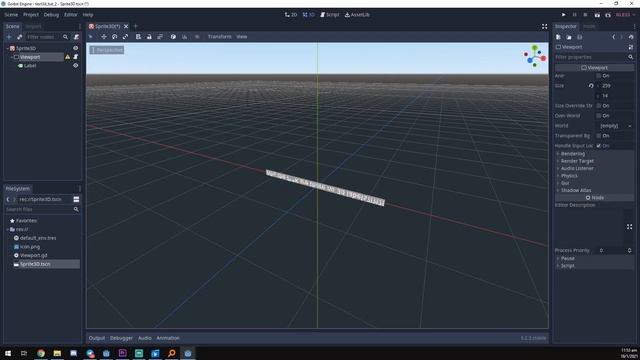 Godot text in 3D in 1 MINUTE смотреть онлайн