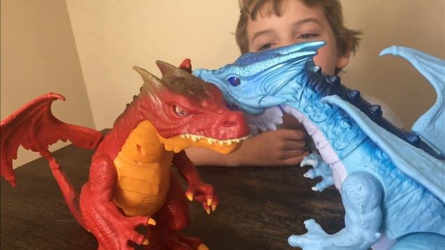 New from Zuru Robo Alive! | Fire Breathing & Ice Blasting Dragons смотреть онлайн