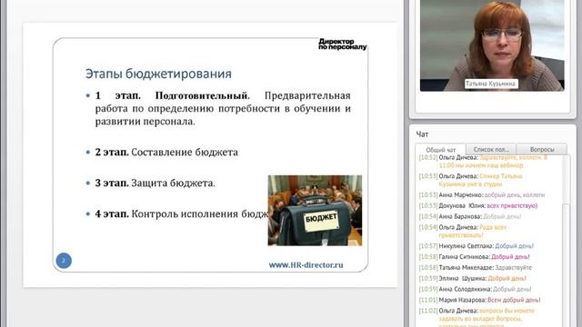 Как сформировать бюджет на обучение и развитие персонала #1 смотреть онлайн