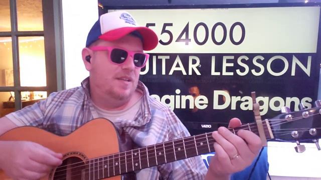 How To Play Bones - Imagine Dragons Guitar Tutorial (Beginner Lesson!) смотреть онлайн