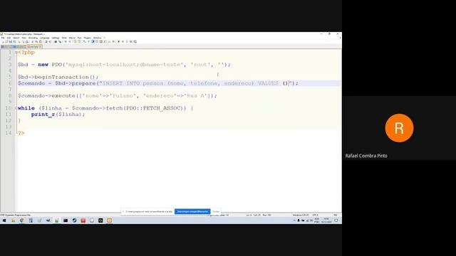 Aula de PDO (PHP Data Objects) (Banco de Dados com PHP) смотреть онлайн