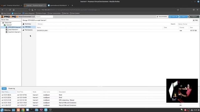 LAB - OMV + ISCSI + LVM + PROXMOX 7 смотреть онлайн