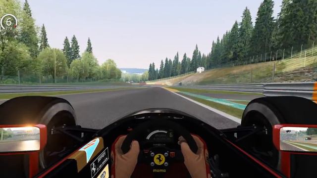 Assetto Corsa F1 Ferrari 1991 OnBoard - Spa смотреть онлайн