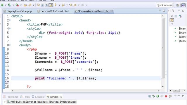 Introduction to PHP || String Concatenation смотреть онлайн