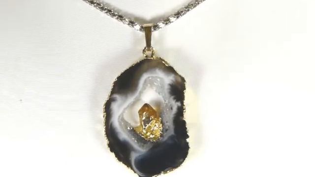 Агат, Цитрин - кулон эксклюзив aрт. 1010410001 Zoom смотреть онлайн