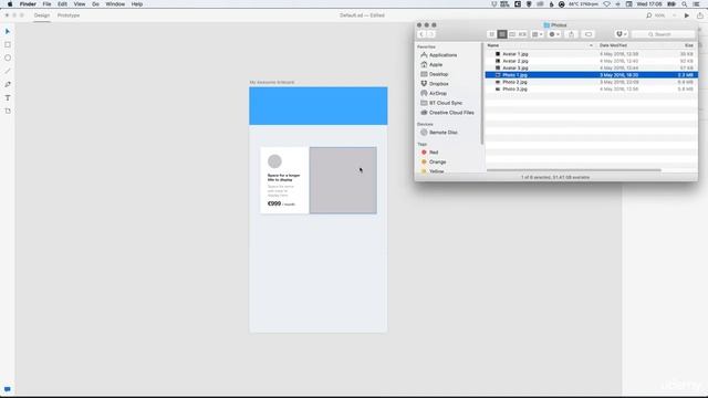 How to import & mask images | Adobe XD Tutorial #6 смотреть онлайн