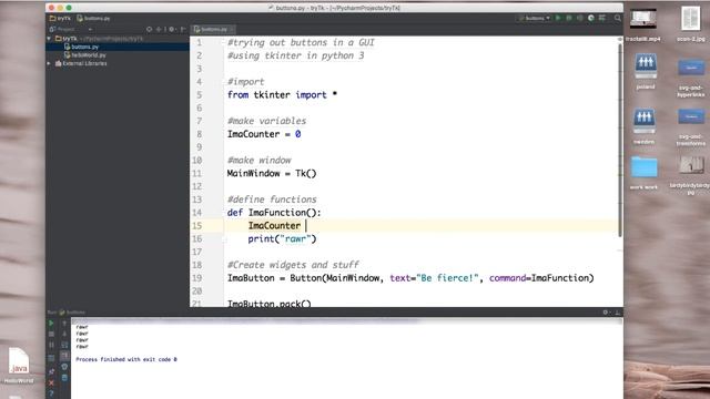 Python & Tkinter: Changing Labels & Buttons